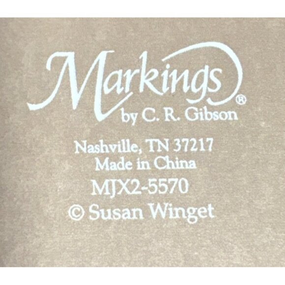 C.R. Gibson Markings Christmas Card Set With Santa & Box - Picture 6 of 6